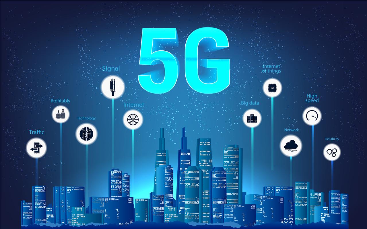 5g(第五代移动通信技术)是当前最先进的无线通信技术,相比